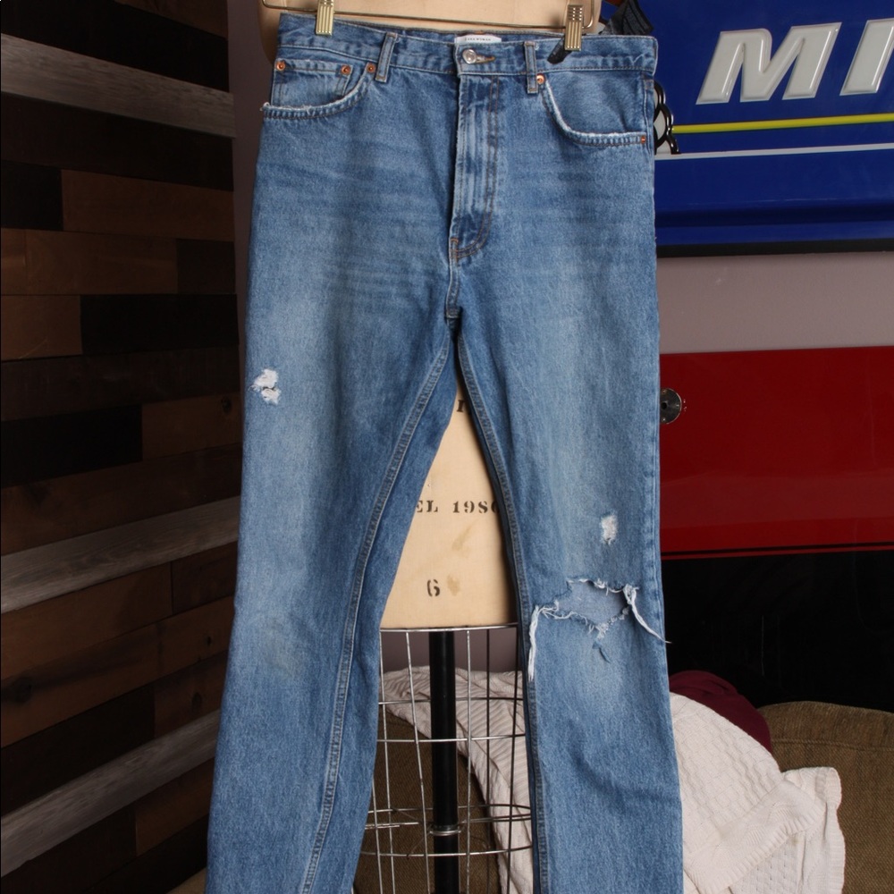 ZARA - Mid Rise Denim - Picture 2 of 3